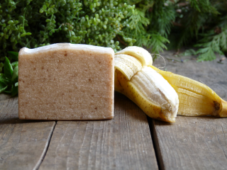Solné mýdlo Banán a med 25 g
